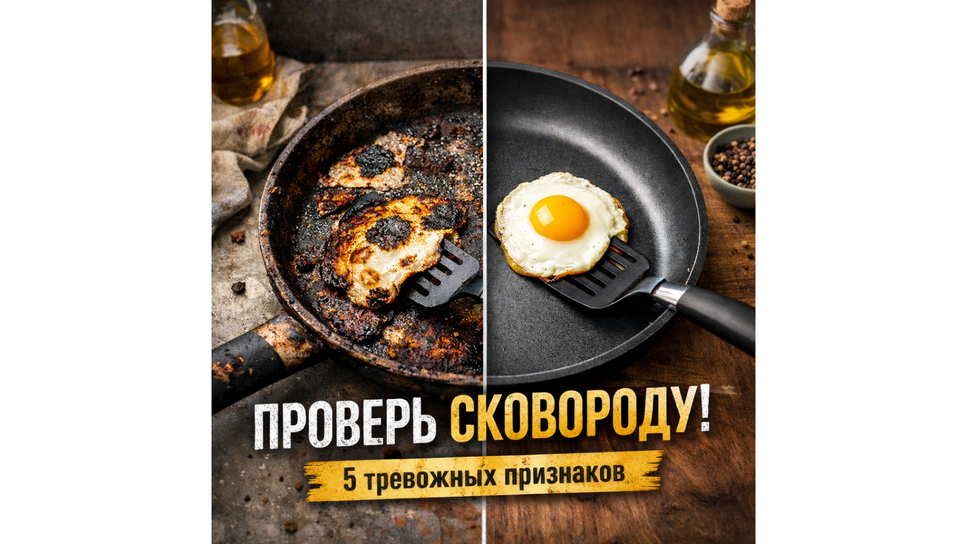 Проверьте свою сковороду: 5 тревожных сигналов
