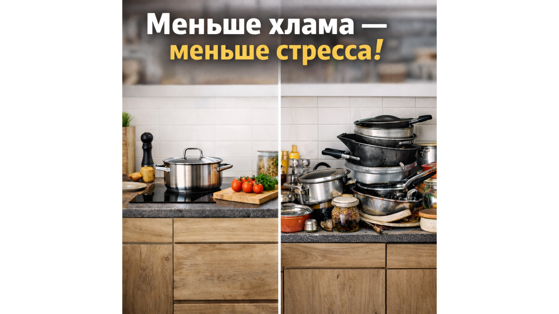 Меньше хлама - меньше стресса