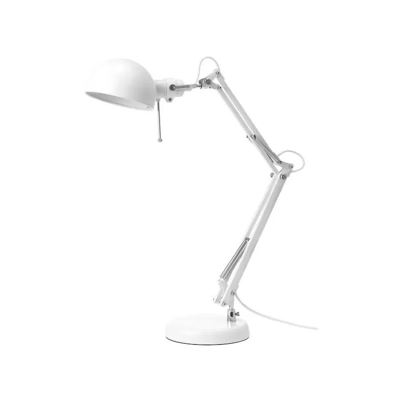 Настольная лампа IKEA FORSA (Белый)