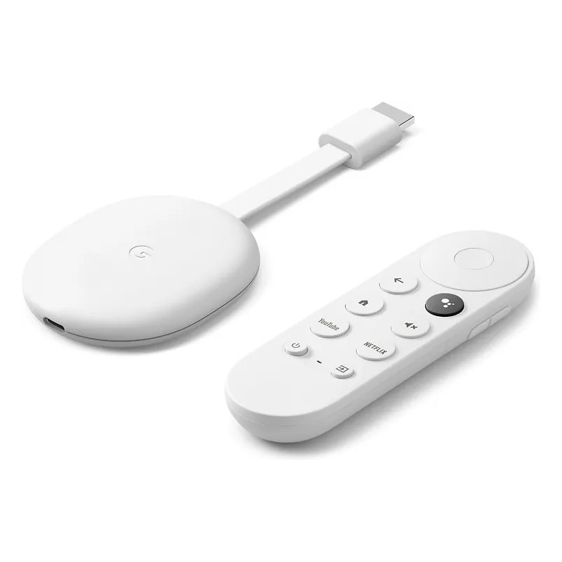ТВ-приставка Google Chromecast c Google TV 4K