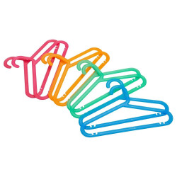 Плечики детские IKEA БАГИС, разные цвета (703.659.73)