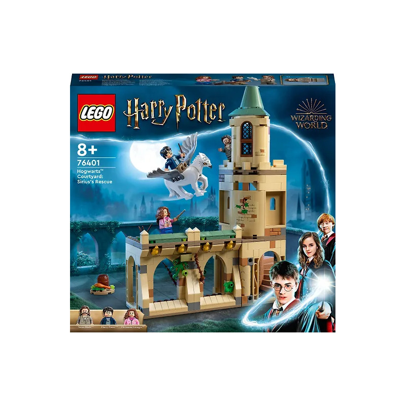 Конструктор LEGO Harry Potter 76401 Двор Хогвартса: Спасение Сириуса