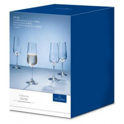 Набор бокалов Villeroy & Boch Ovid champagne glass 4 шт. 250 мл 1172098130