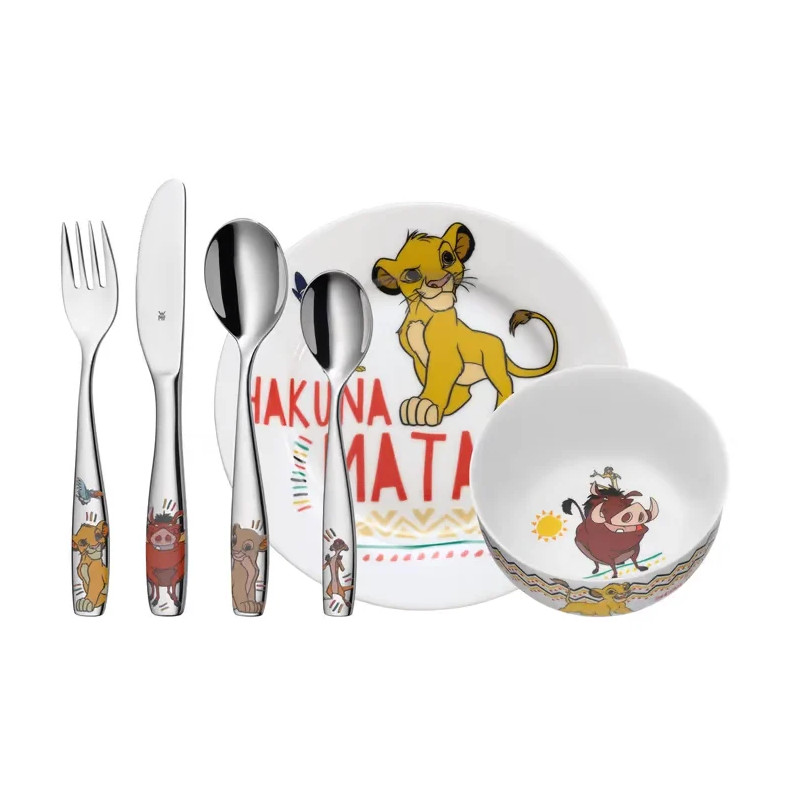 Набор детской посуды WMF Disney Lion King, 6 предметов